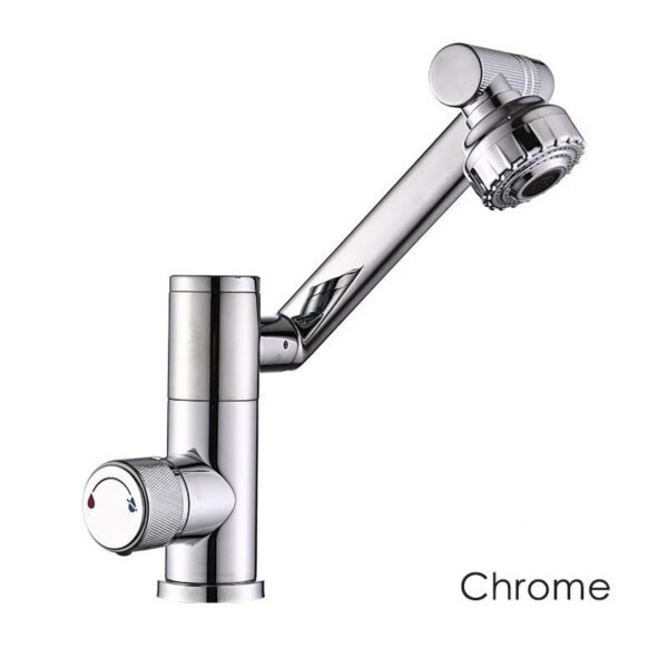 High-End Household Universal Lucky Cat Digital Display Basin Faucet Hot And Cold Water Wash Basin Tap