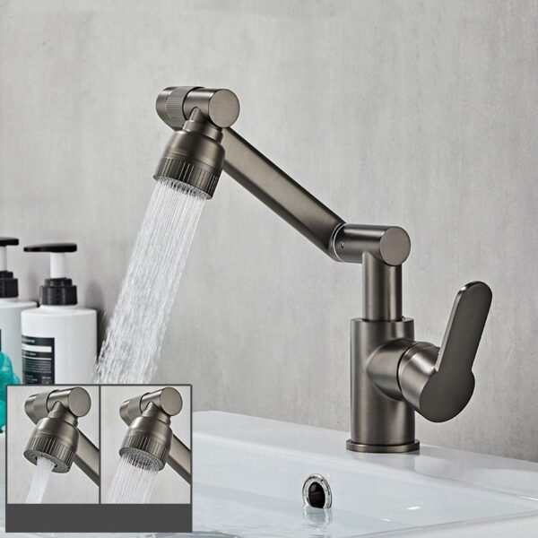 Basin Mixer Universal Faucet Household Bathroom Washbasin Rotation Mixer - 图片 7