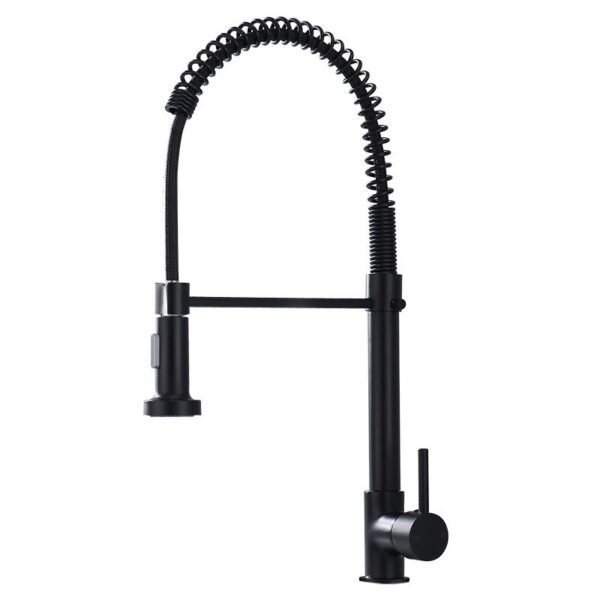 Universal Rotatable Tap Extender Swivel Extension Spring Pull Out Pull Down Sprayer Kitchen Faucet For Sink