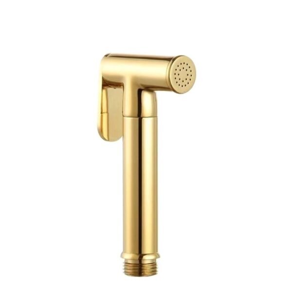 Black grey plated brass high pressure fulshing toilet sprayer shower shattaf bidet spray bathroom accessories - 图片 5