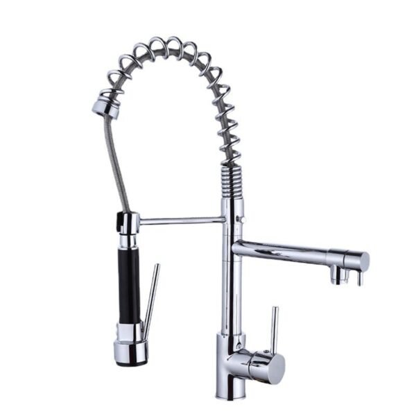 Kitchen Faucet with Pull Down Sprayer Commercial Spring Kitchen Sink Faucet Pull Out Sprayer Mixer