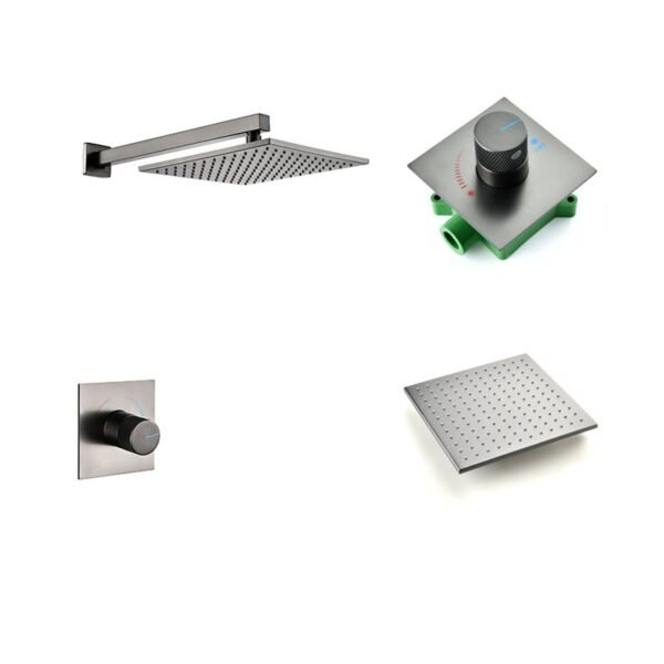 Single Function Wall Mounted Top Rainfall Shower