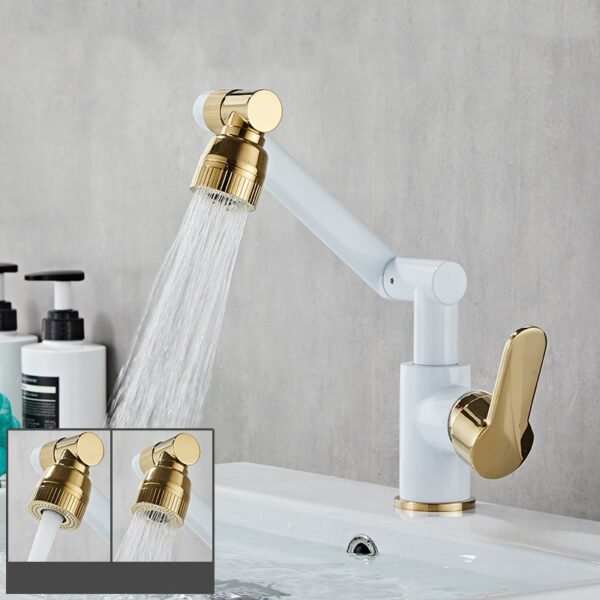 Basin Mixer Universal Faucet Household Bathroom Washbasin Rotation Mixer - 图片 5