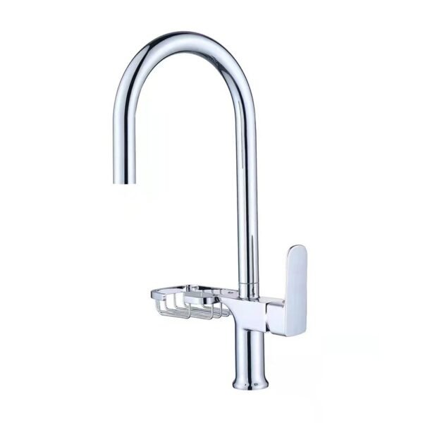 Modern 304 Stainless Steel Head Kitchen Taps Adjustable Pull Out Kitchen Faucet For Hot Cold Water - 图片 6