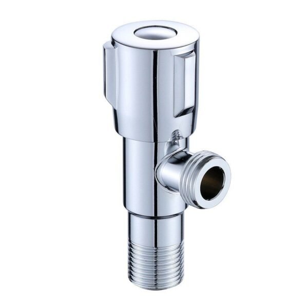 High Quality Stainless Steel Angle Valve 1/2" 3/4" Chrome Plated For Under Sink Bathroom Plumbing Sanitarywares - 图片 7