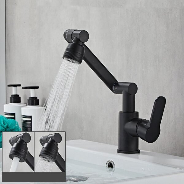 Basin Mixer Universal Faucet Household Bathroom Washbasin Rotation Mixer - 图片 3