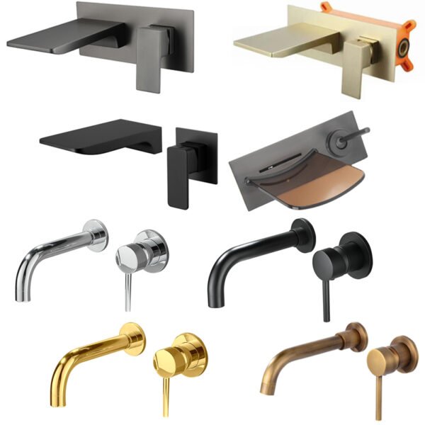 Wallmounted Washbasin Mixer Faucet
