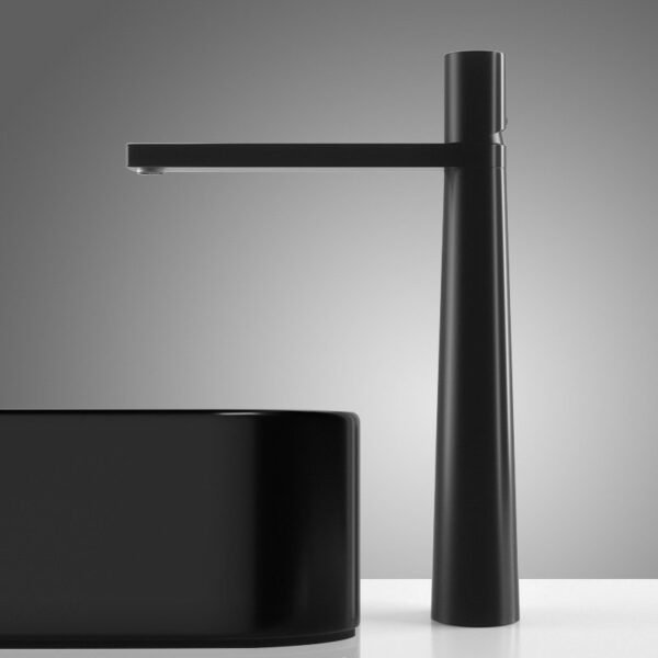 Modern Basin Water Mixer Design Bathroom Faucet Graceful Red Handle Copper Basin Tap - 图片 4